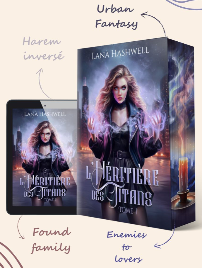 L'Héritière des Titans Tome 1 jaspage